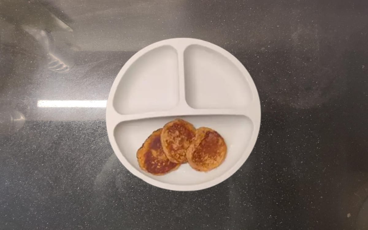 Cheeko (Sapodilla) & Sweet Potato Pancakes